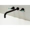 Kingston Brass KS8040CKL Wall Mount Tub Faucet, Matte Black KS8040CKL - alternate 2